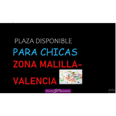 PLAZAS DISPONIBLES EN MALILLA