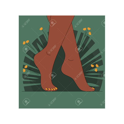 MIS PIES SE ENCARGARAN DE TU POLLA DURA