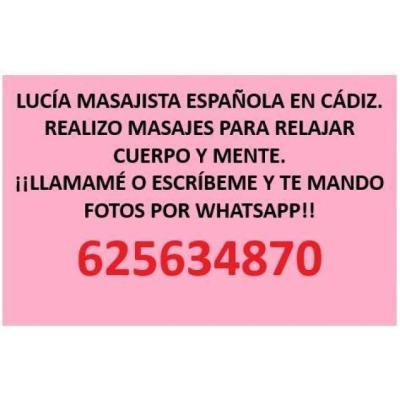 LUCIA MASAJISTA ESPAÑOLA
