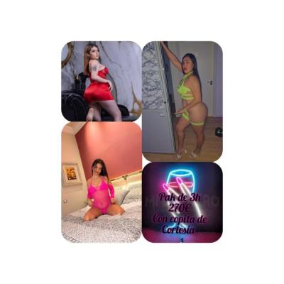 FULL PACK DE 3H 270€ CON NUEVAS ESCORT VIP