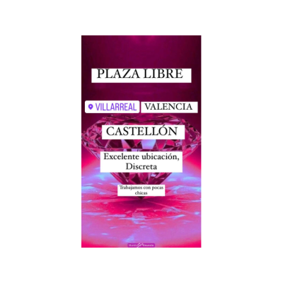 PLAZA DISPONIBLE 15 DÍAS