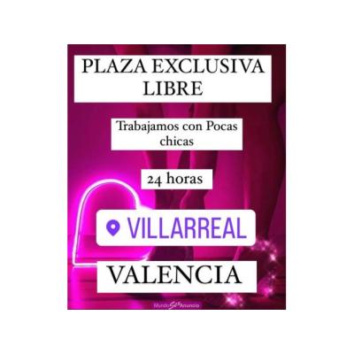 PLAZA DISPONIBLE EN VILLARREAL