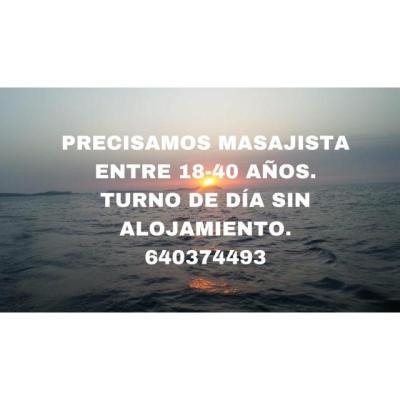 TRABAJO SOLO DE DIA.