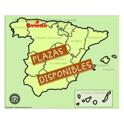 PLAZAS EN OVIEDO ASTURIAS MUCHO TRABAJO