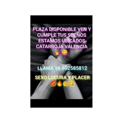 PLAZA DISPONIBLE