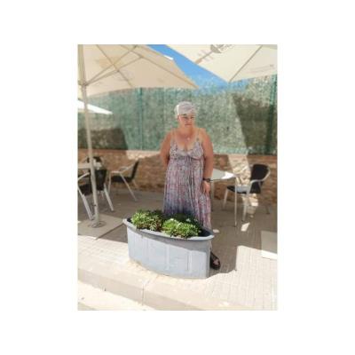 Señora masajista profesional