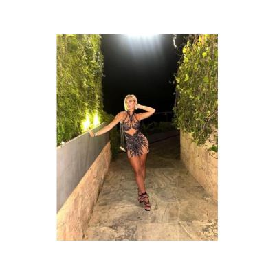 Valentina, a beautiful blonde.