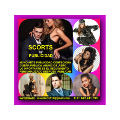 PUBLICIDAD ANUNCIOS SCORTS EN TODA ESPAÑA