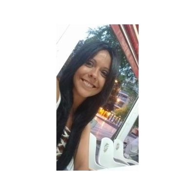 Erika  empieza el día con un masaje