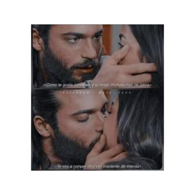 Rojo es el color de los labios al besar