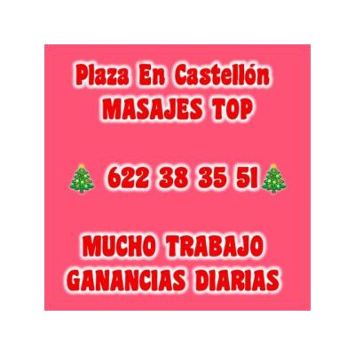 Plaza en Castellón para masajista tántrica