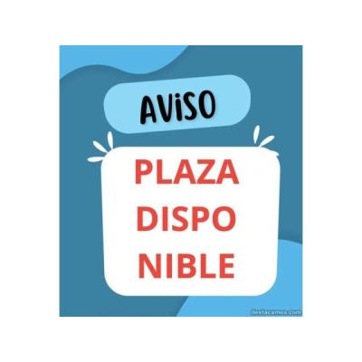 PLAZAS DISPONIBLES URGE!!