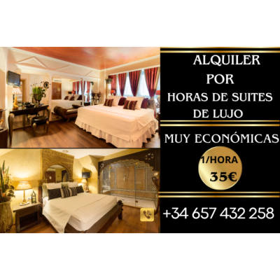 suites de lujo por horas, ECONÓMICAS