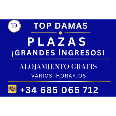CASTING, Altos ingresos y alojamiento gratis