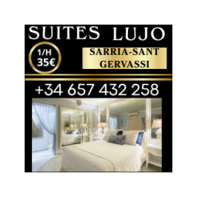Suites de lujo alquiler 1/h 35 euros