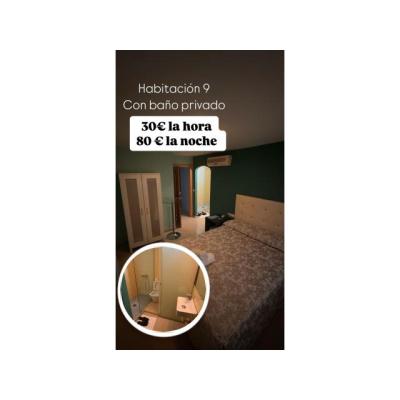HABITACIONES POR NOCHE Y POR HORAS