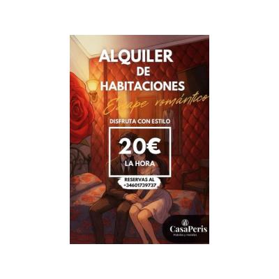 HABITACIONES POR HORAS 24 H LLAMA