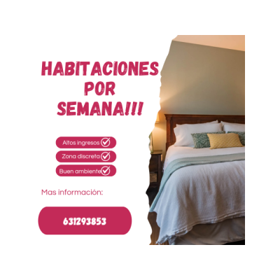 ALQUILER DE HABITACIONES!!!! BUENA ZONA