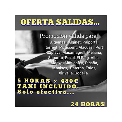 DURANTE EL DIA 480€ 5 HORAS