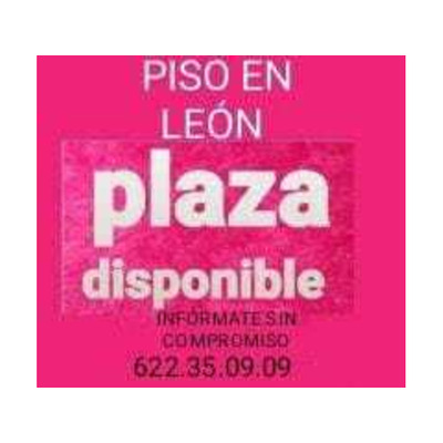 Plaza disponible