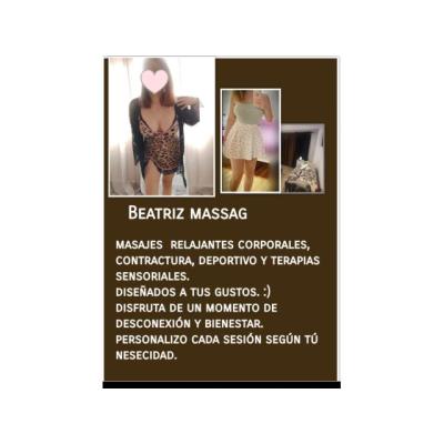 BEATRIZ española  terapia y masajes